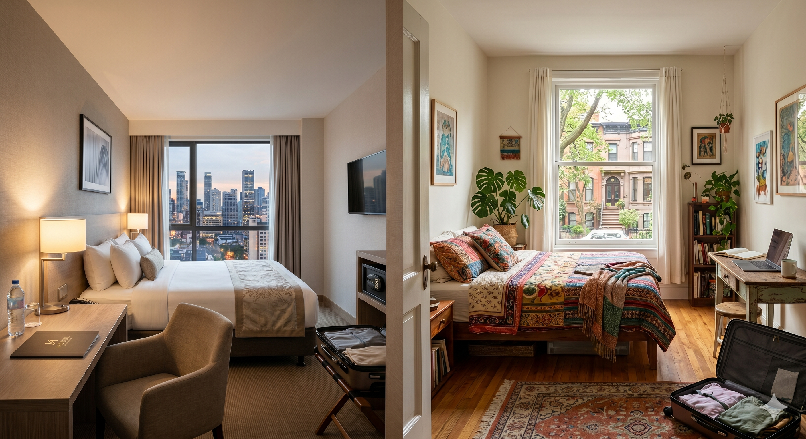 ¿Vale la pena usar Airbnb vs hotel?